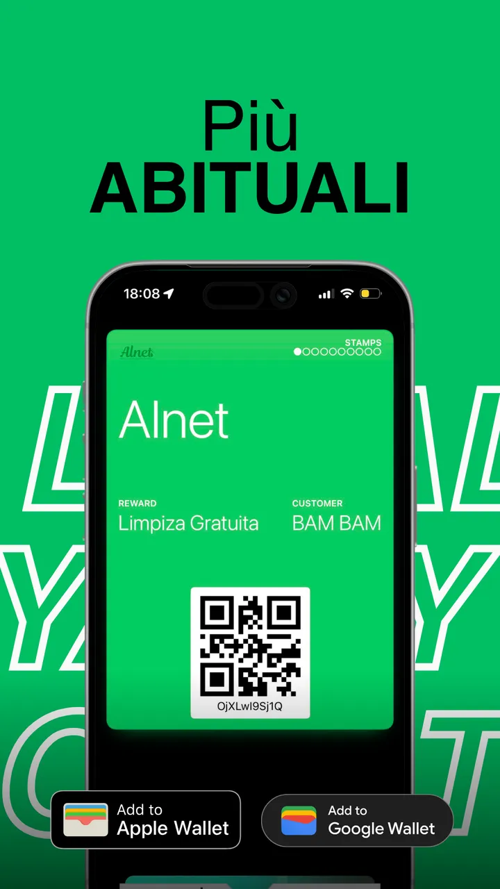 Carta fedeltà brandizzata in Apple Wallet