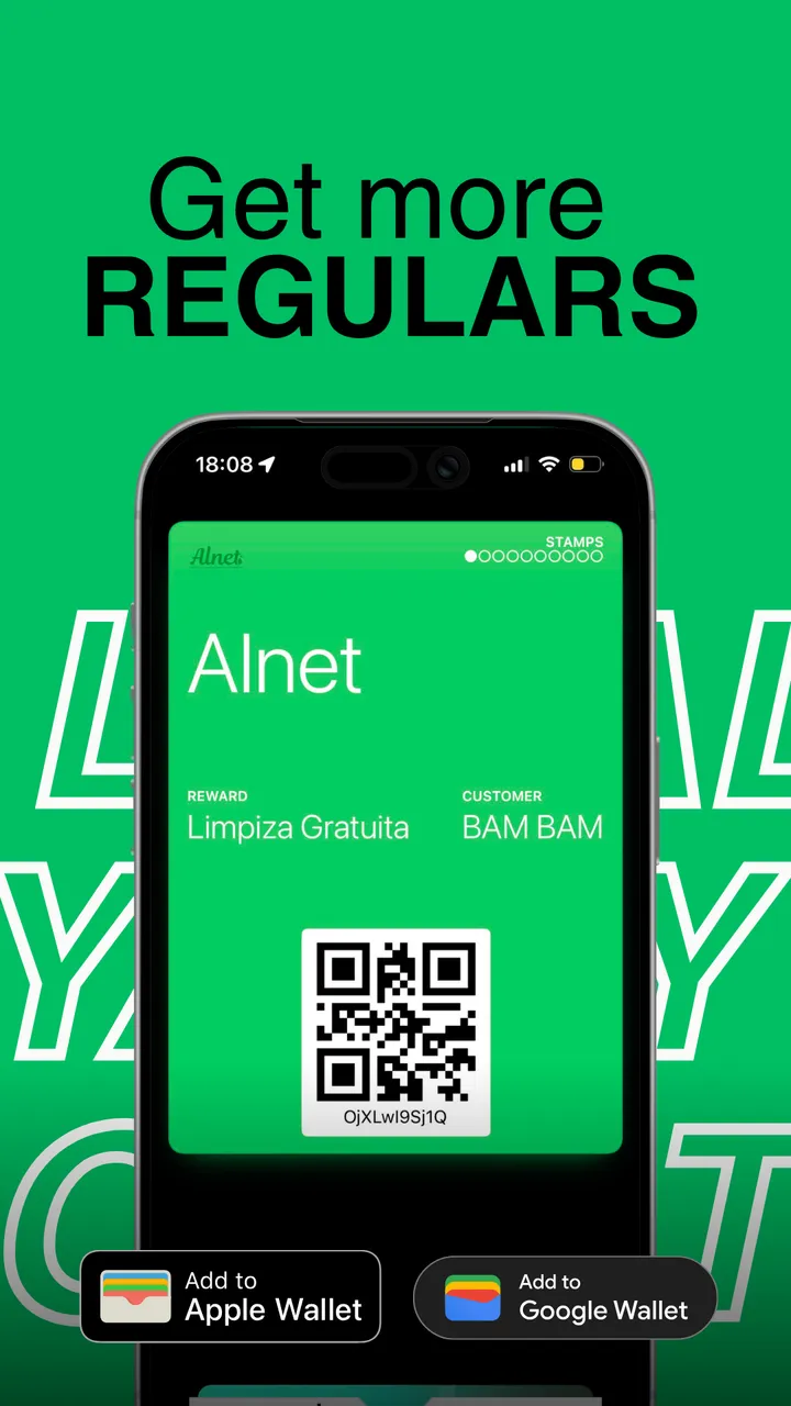 Branded loyalty pass in Apple Wallet